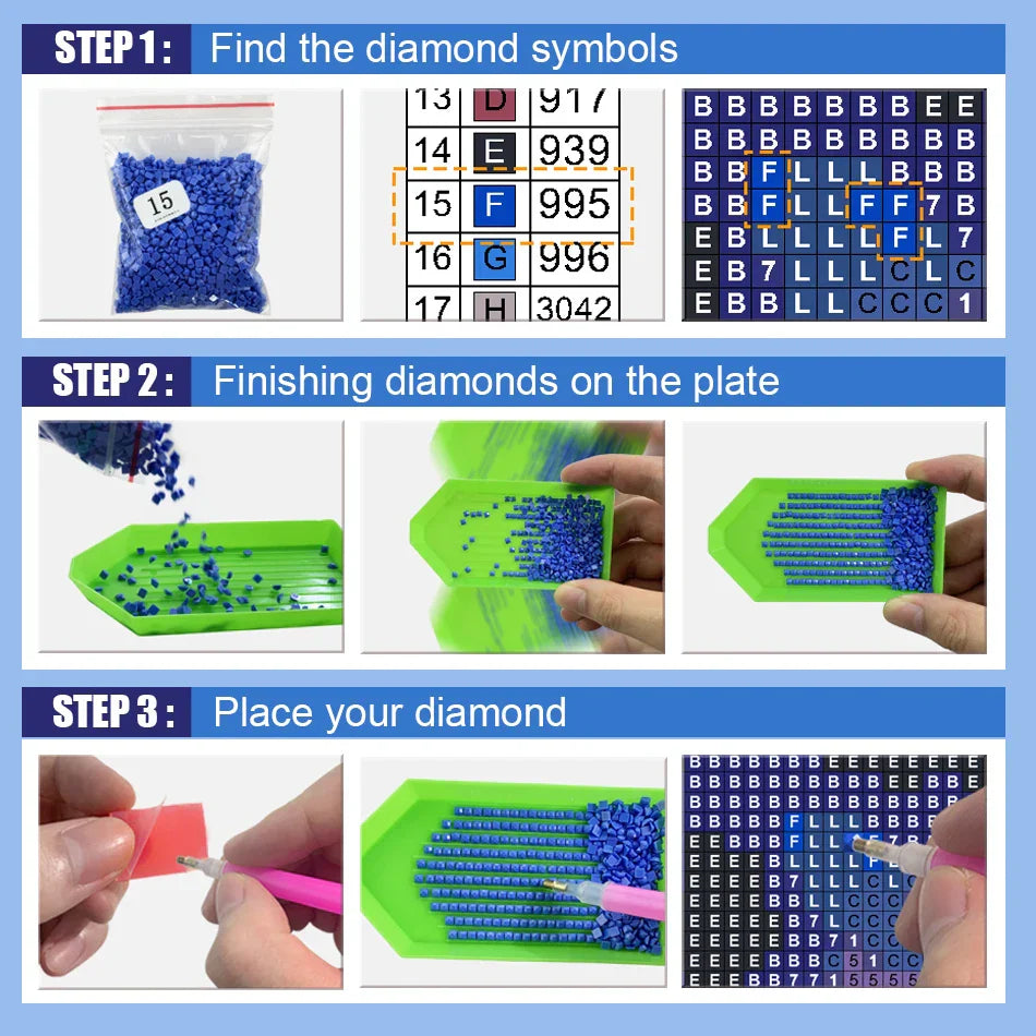 Diamond-Painting-Steps