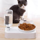 Dubbel automatisk matningsskål för katt