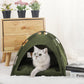 Katt Tältbädd med Varm Kudde | Möbler för Katter
