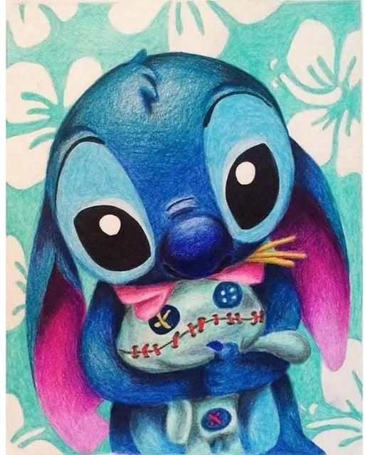 Diamond Painting 30x40 cm | Disney-Lilo & Stitch